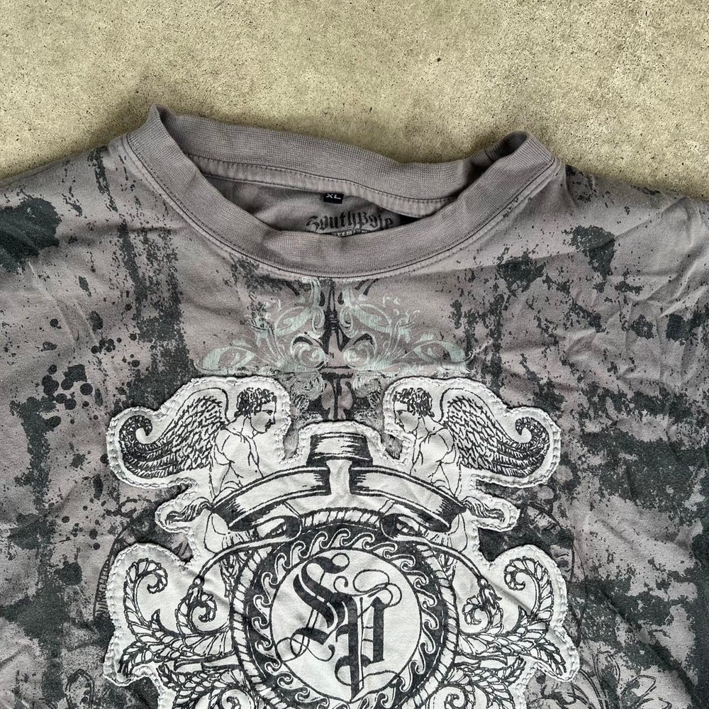 Y2K 2000s All Over Print South Pole Shirt size XL - Picture 2 of 2